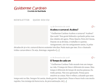 Tablet Screenshot of guilhermecardoso.com.br